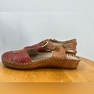 Piccolinos naturally good close, toed leather sandals 36/6